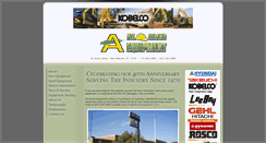 Desktop Screenshot of allislandequipment.com